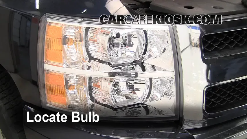 2008 Chevrolet Silverado 1500 LT 5.3L V8 Extended Cab Pickup (4 Door) Lights Daytime Running Light (replace bulb)